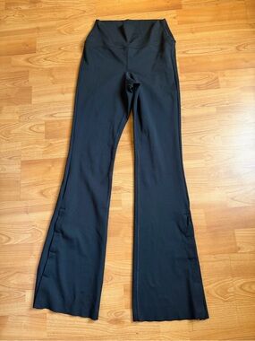 Yogalicious Black High-Waist Flare Yoga Pants